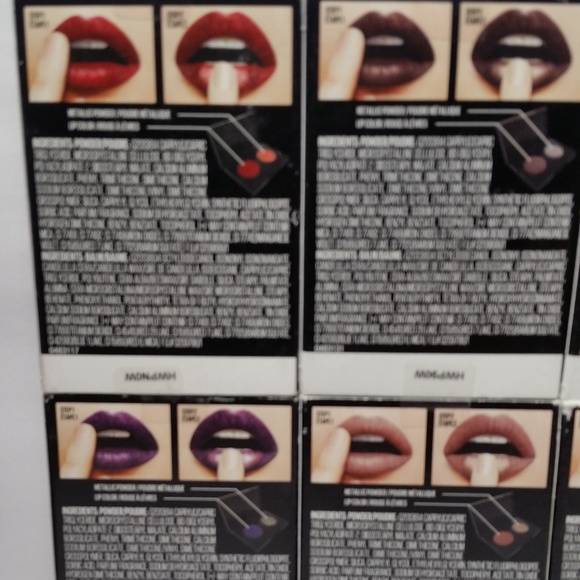 Maybelline Python Metallic Lip Kit Complete Set 8 - Picture 6 of 9
